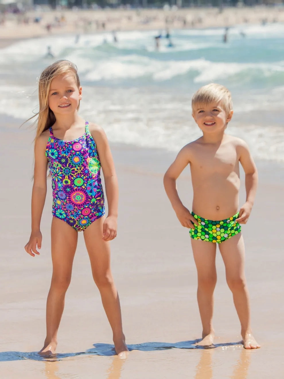 Funkita Chelsea Flower Toddler Girls One Piece Swimsuit