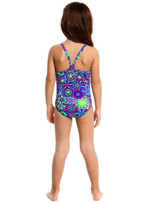 Funkita Chelsea Flower Toddler Girls One Piece Swimsuit