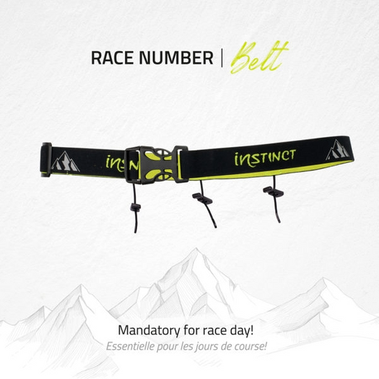 Instinct RACE NUMBER BELT