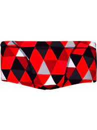 Funk Trunks Printed Trunk Fenyway Red