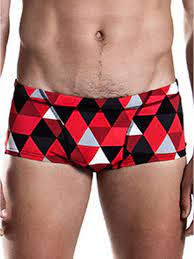 Funk Trunks Printed Trunk Fenyway Red