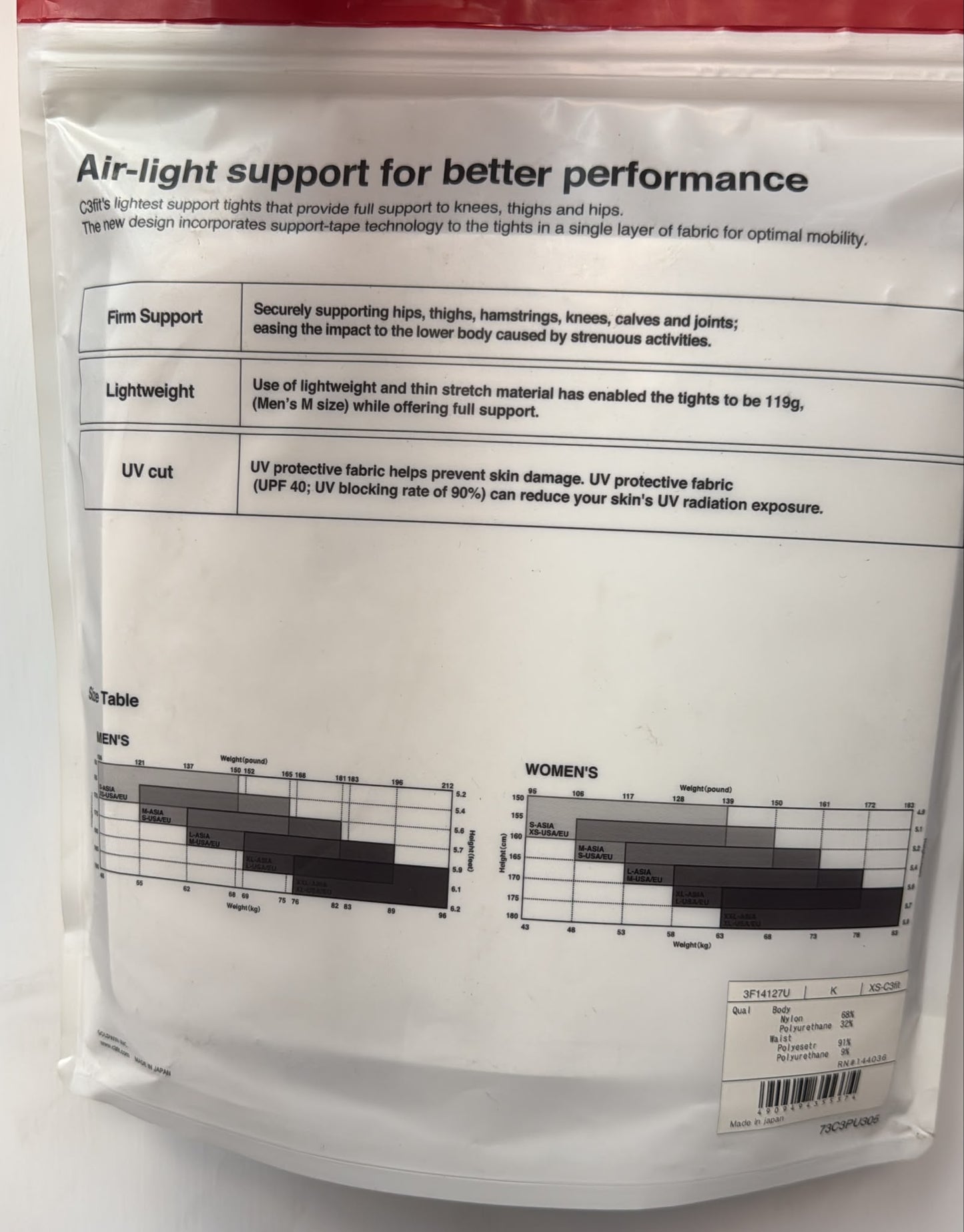 C3Fit Impact Air Long Tights