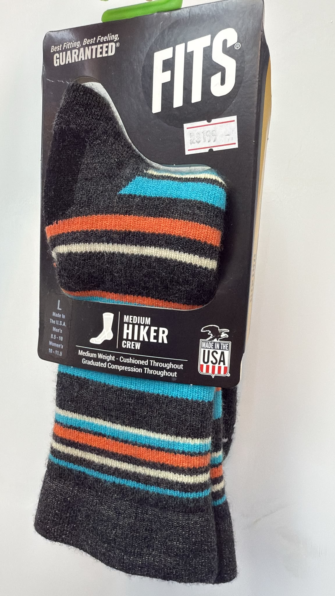 Fits's Medium Hiker crew Socks